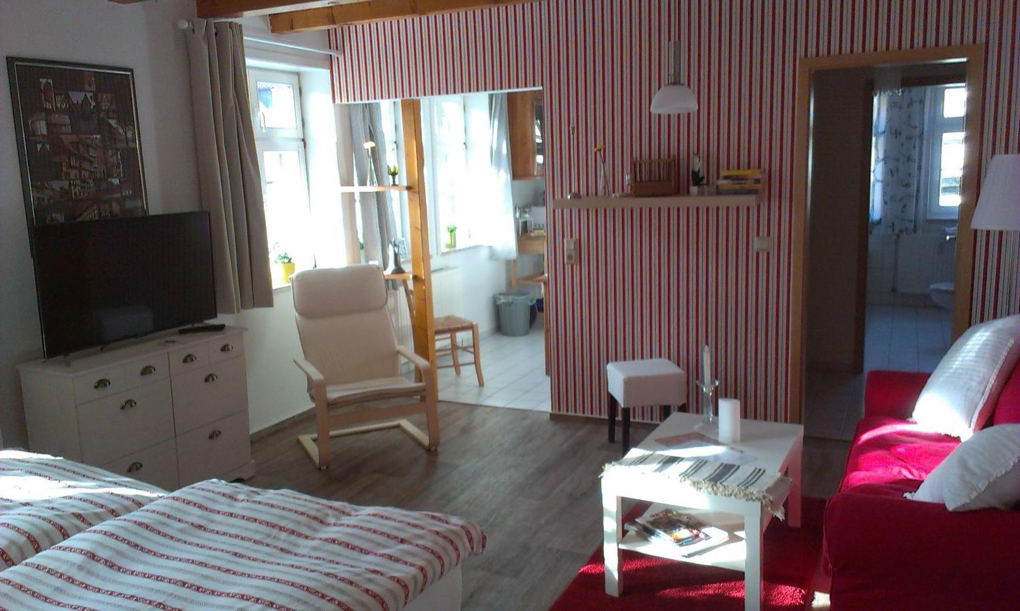 Ferienwohnungen Zur Kaiserstrasse Quedlinburg Kamer foto